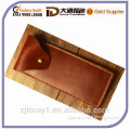 China high quality genuine leather pencil case